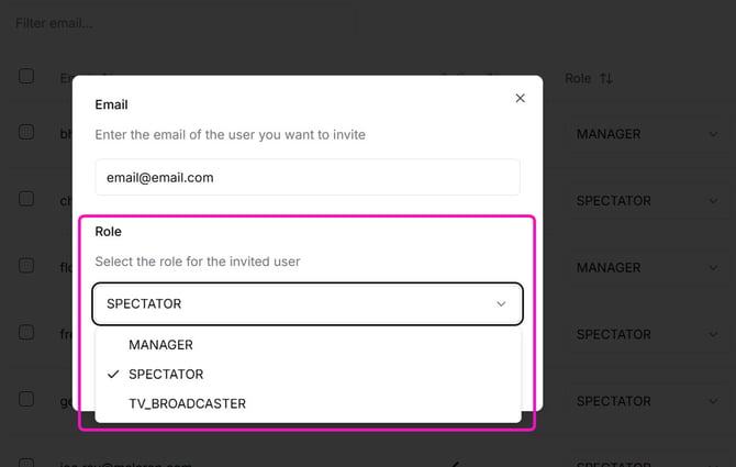 How to Invite a New User to OneTranscript - Step 5